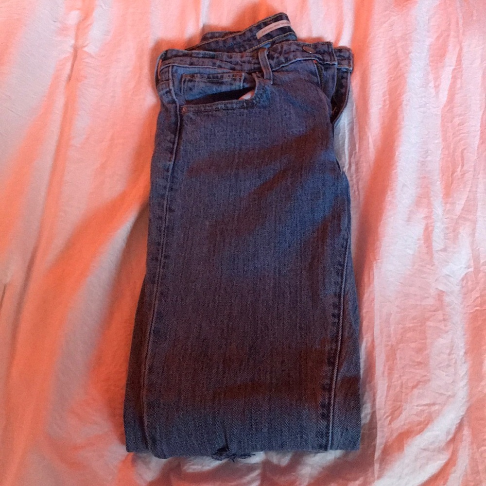High rise skinny Levi jeans